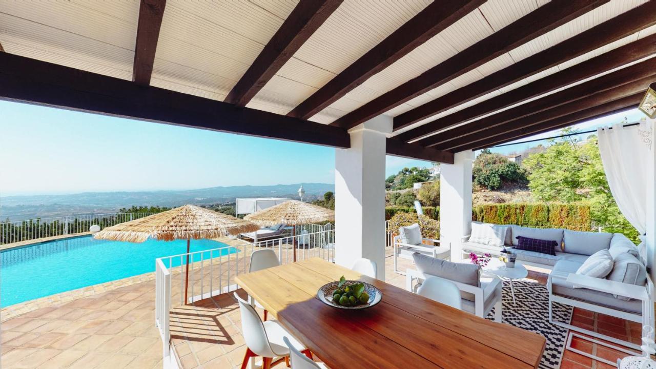 Villa Las Monjas - Astonishing Panoramic Sea View Mijas Dış mekan fotoğraf