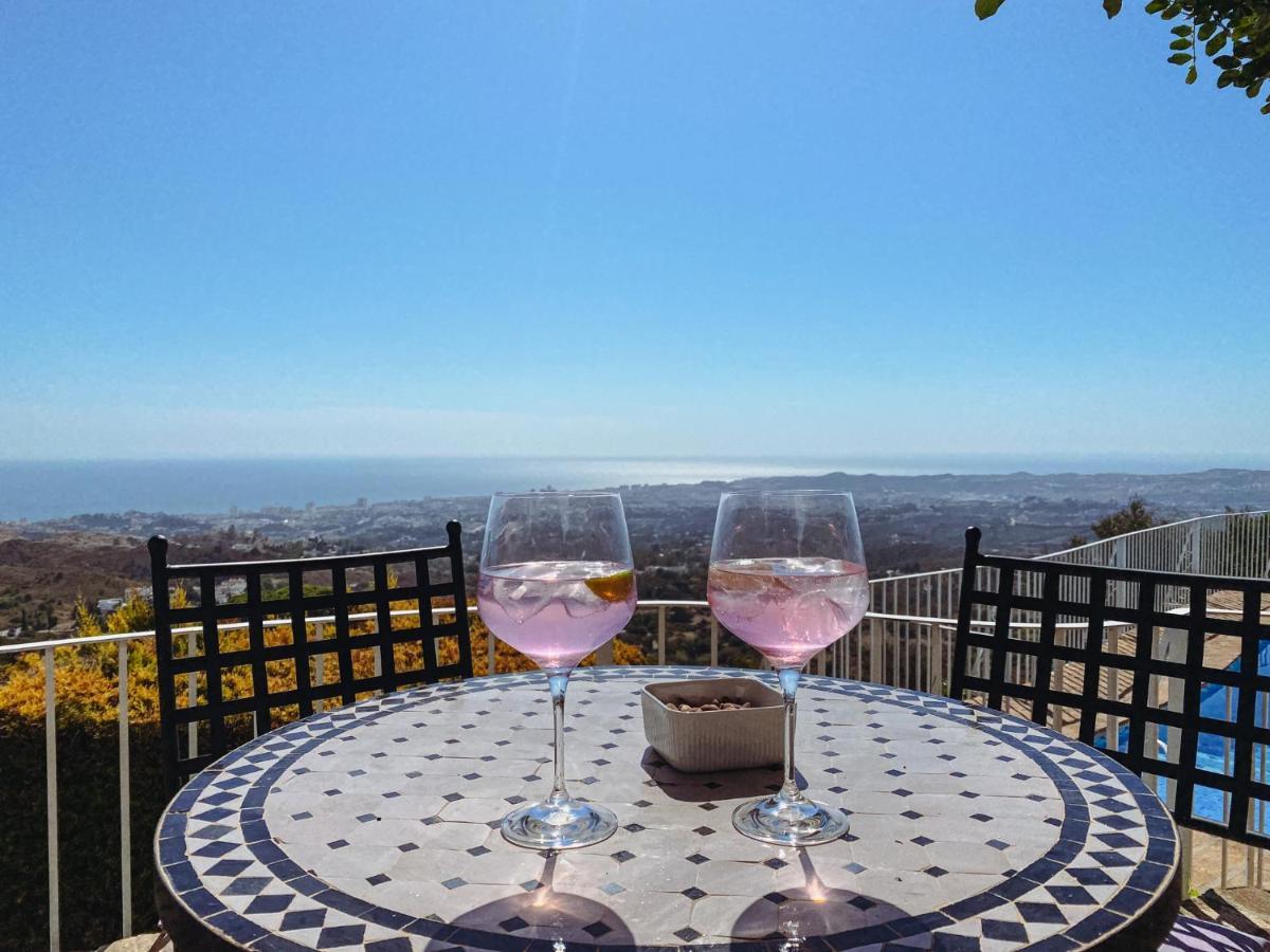 Villa Las Monjas - Astonishing Panoramic Sea View Mijas Dış mekan fotoğraf