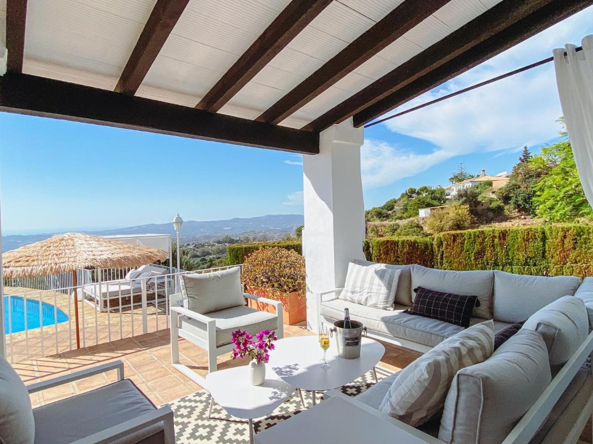 Villa Las Monjas - Astonishing Panoramic Sea View Mijas Dış mekan fotoğraf