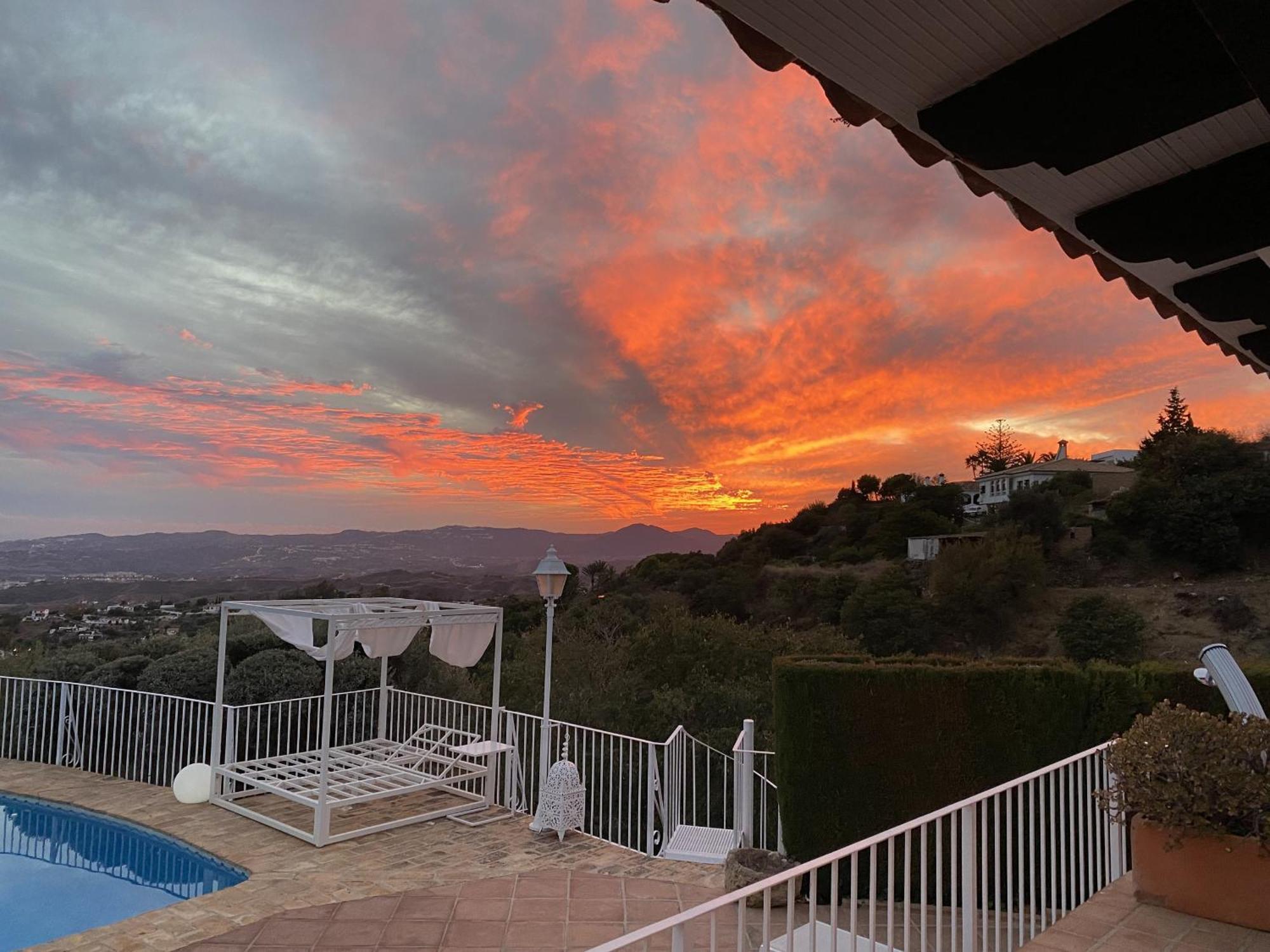 Villa Las Monjas - Astonishing Panoramic Sea View Mijas Dış mekan fotoğraf